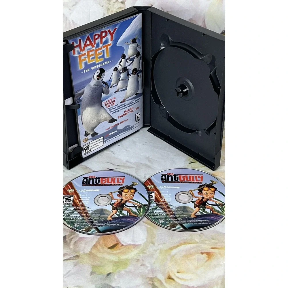 Ant Bully PC Video Game CD-Rom Windows XP 2006 Complete w/Manual